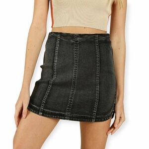 Wild Fable - Black Denim Mini Skirt